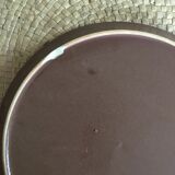 Series of 4 flat sandstone plates