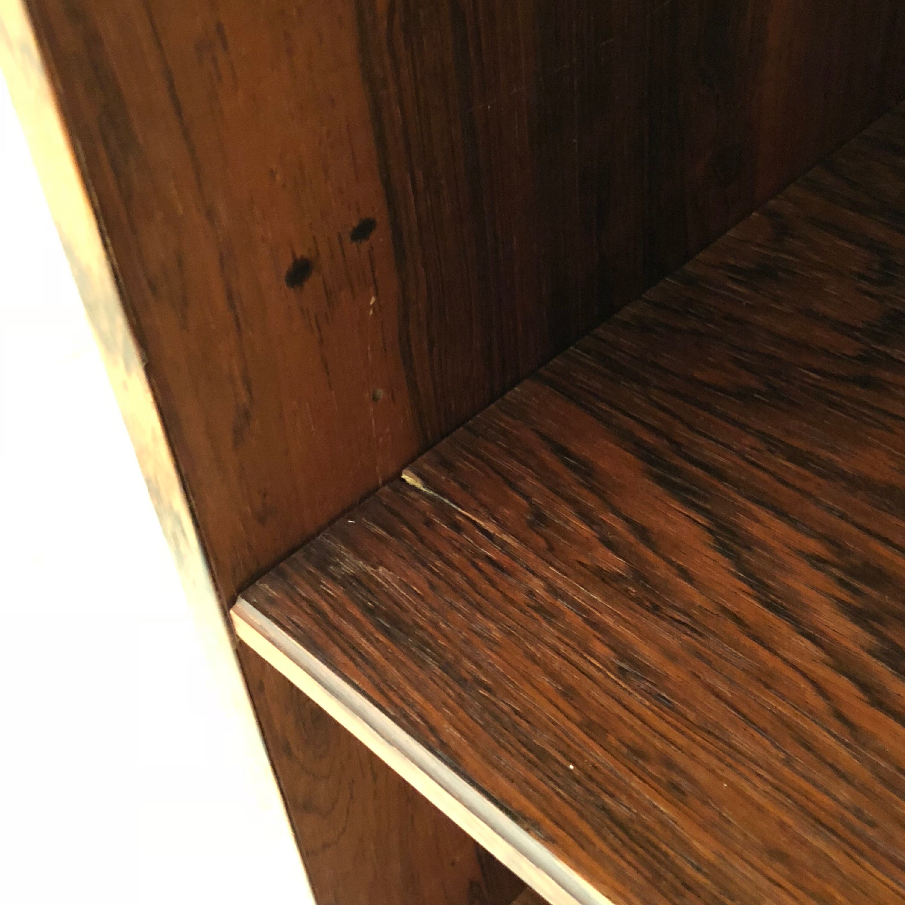 Scandinavian bookcase in the 1960s rosewood