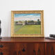 Peinture « The Farm », design scandinave, années 1970