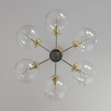 Vintage Redesign Pendant Light / Accent Hanging Lamp / Sputnik Chandelier