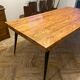 Tolix wood table