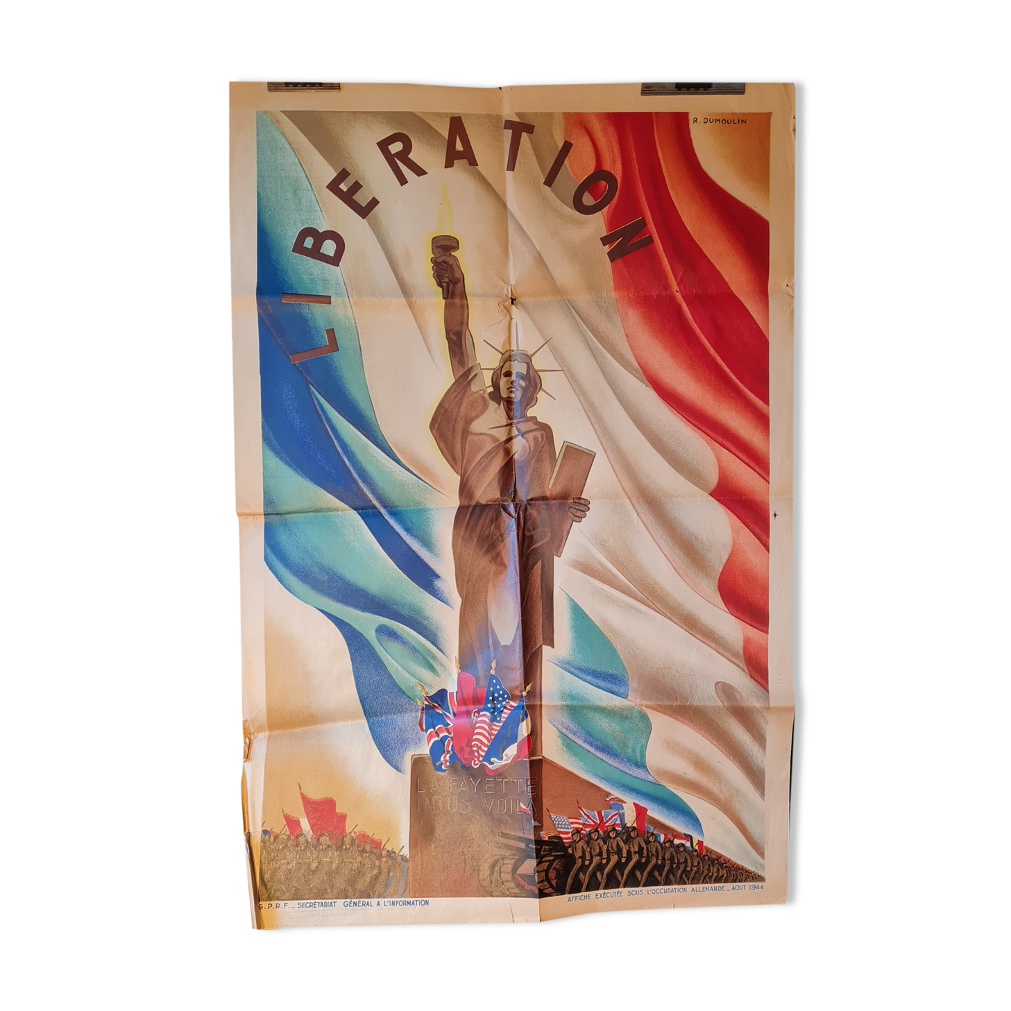 Affiche de la libération