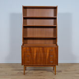 Mid-century teak shelf with pull-out top, 1960s