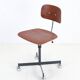 Kevi office chair by Jørgen Rasmussen / Teak / 1960s / Mid-century Danish modern design