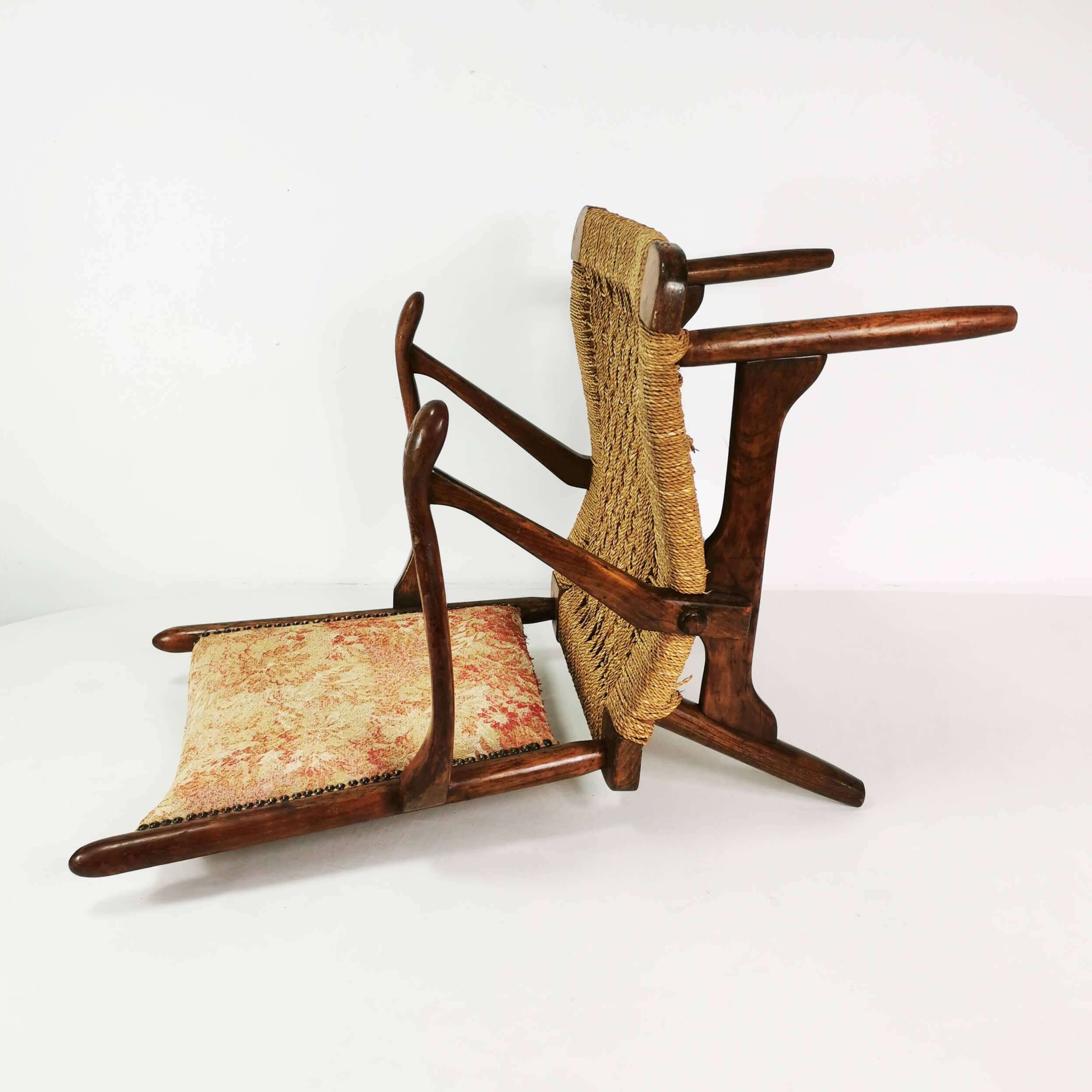 Art Deco armchair, designed by De Ster Gelderland, Netherlands, 1950s.