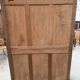 Showcase in oak from the late 19th century.