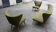 Set Canapé sofa et 2 fauteuils années 50 sculptural