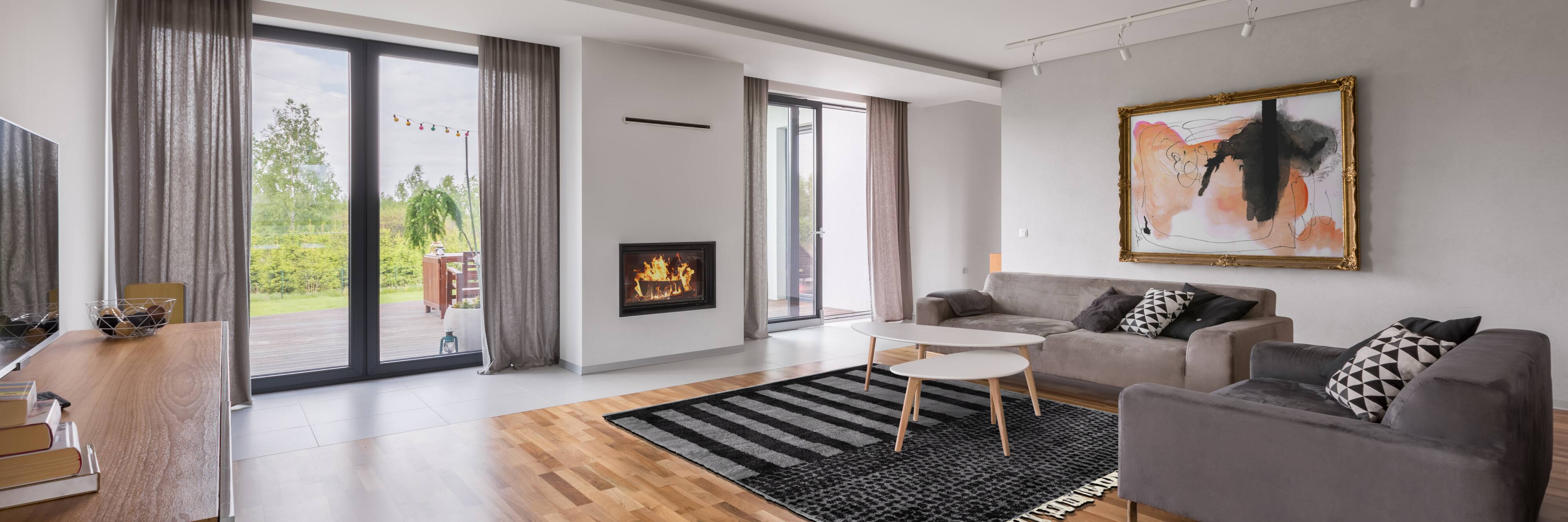 Modern Moroccan carpet grey