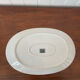 Plat de service ovale  porcelaine de Paris