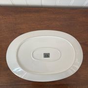 Oval serving dish porcelain from Paris