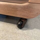 Table on wheels/side table/cart, 1970s