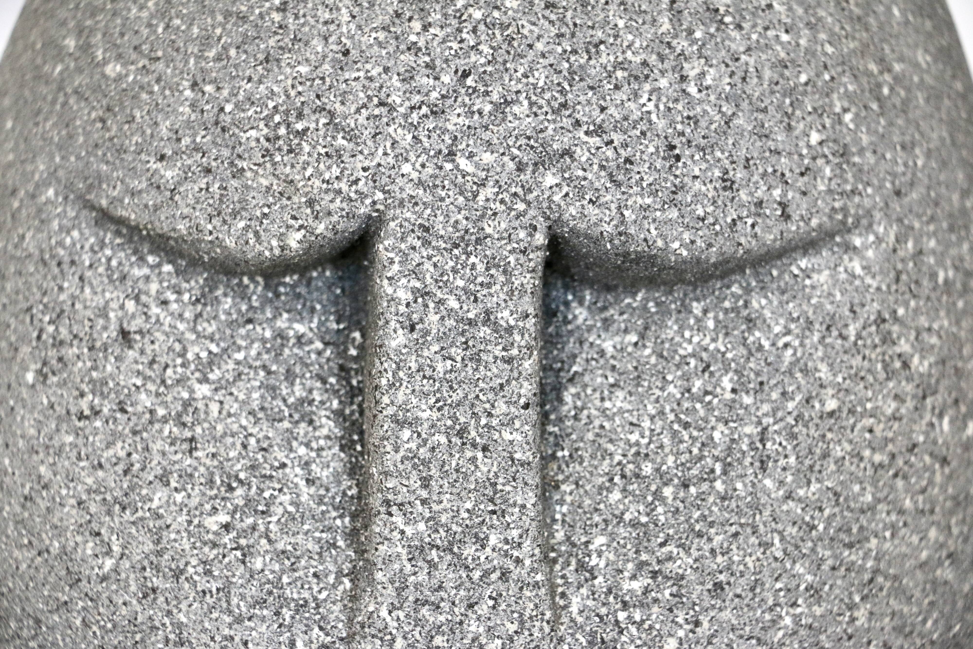 A composite material head, France 1960s.