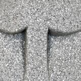 A composite material head, France 1960s.