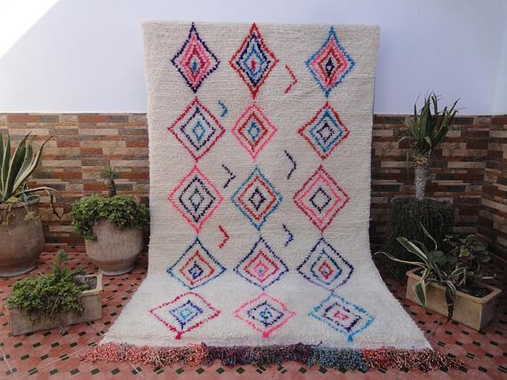 Azilal carpet size: 245x149 cm