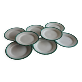 8 assiettes à dessert Galvani Italy