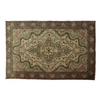 Tapis vintage anatolien fait main 283 cm x 192 cm