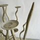 Wrought iron tree candelabra chandelier