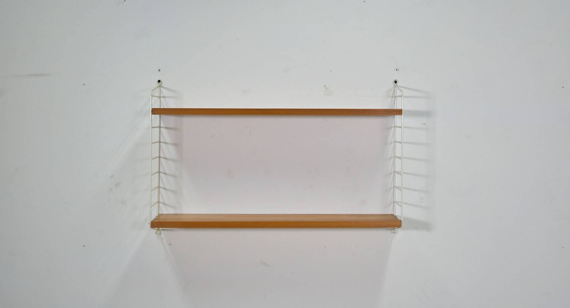 String wall shelf by kajsa & Nisse Strinning  1960s Scandinavian