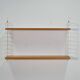String wall shelf by kajsa & Nisse Strinning  1960s Scandinavian