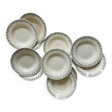 Choisy le Roi ironstone soup plates model 1212