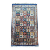 Handmade Indian rug 215x136cm