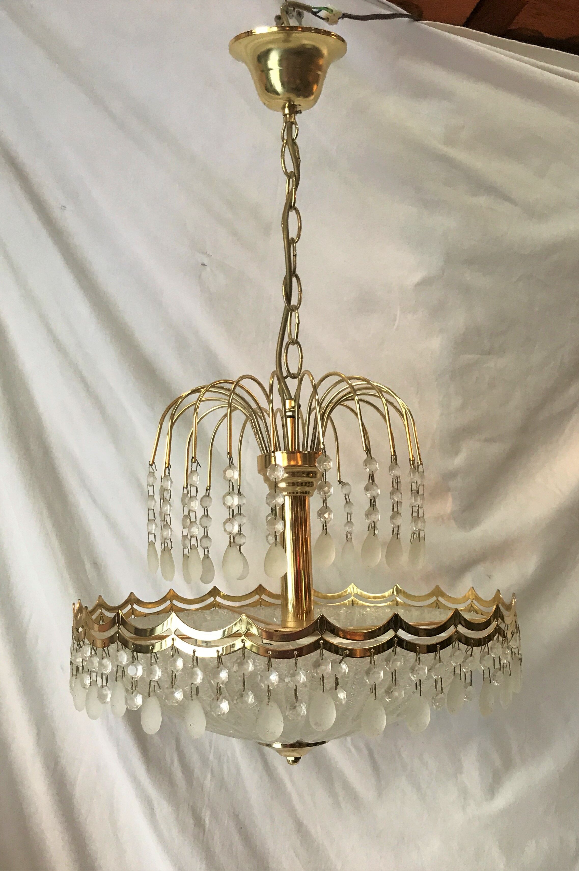 Lustre à pampilles