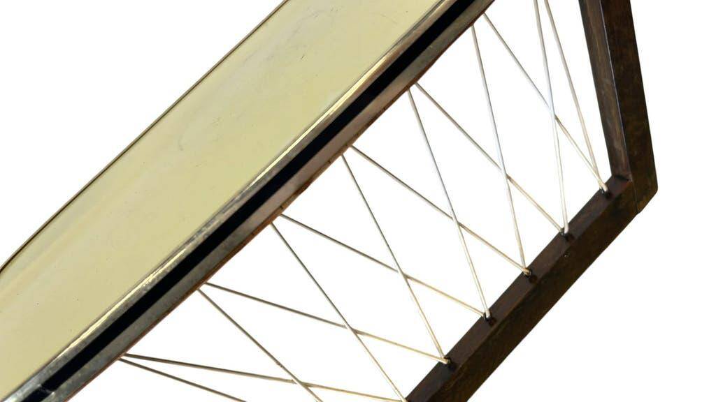Vintage rockabilly side table/plant table in 4 colours.