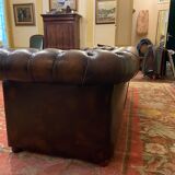 Chesterfield leather vintage sofa
