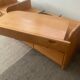 Danish TV cabinet in solid beech from the 70s-80s