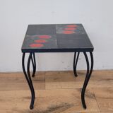 Wrought iron coffee table