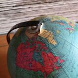 Globe terrestre tripode Taride de 1967