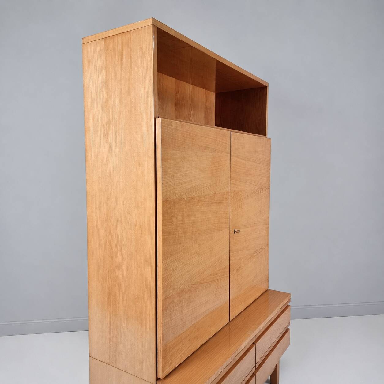 Vintage Cabinet in Ash, 1970s