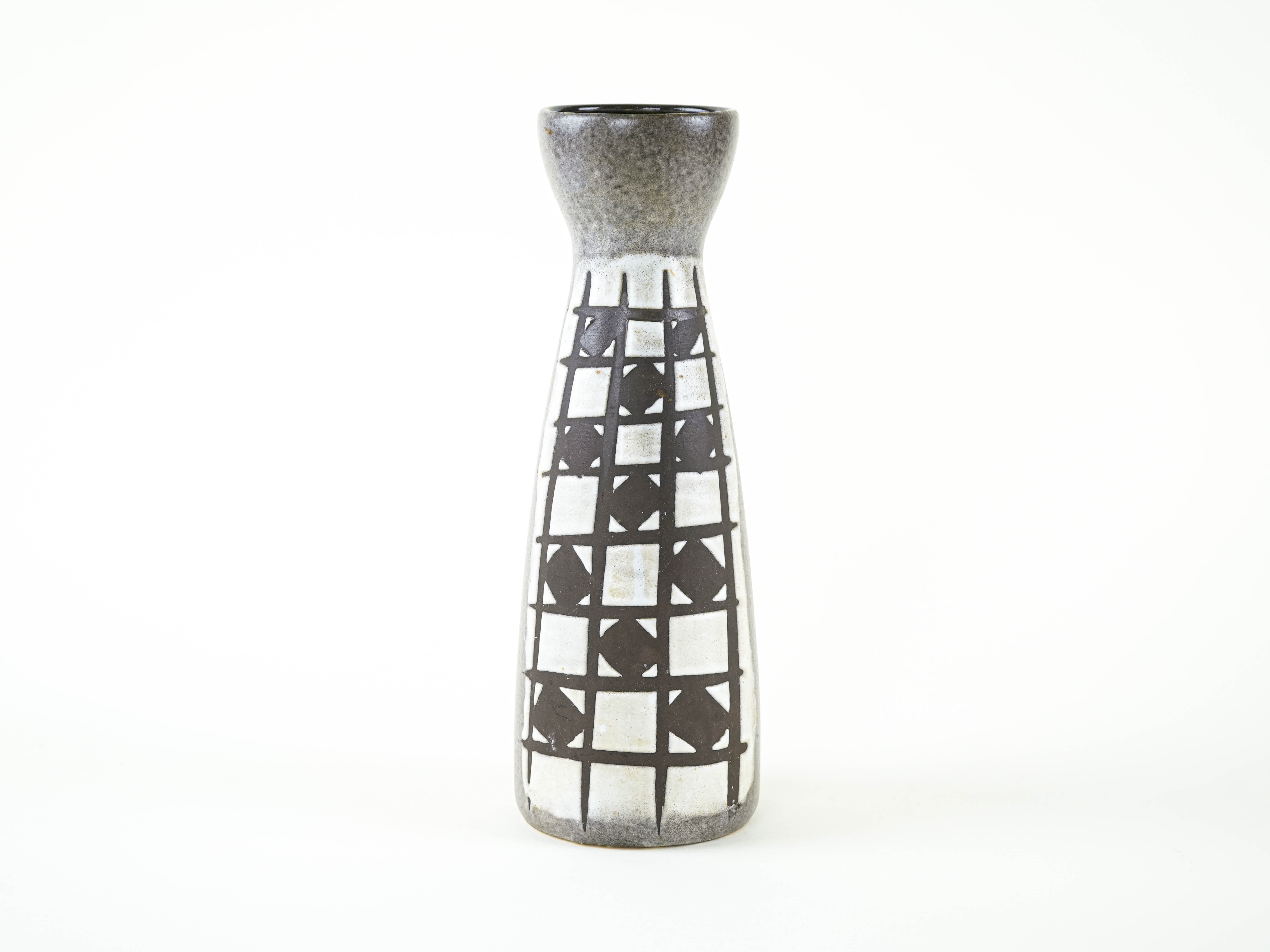 Ceramic vase, German design, 1960s, made in West Germany