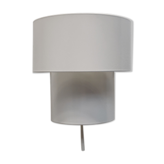 Minimalist white Ikea wall lamp