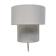 Minimalist white Ikea wall lamp