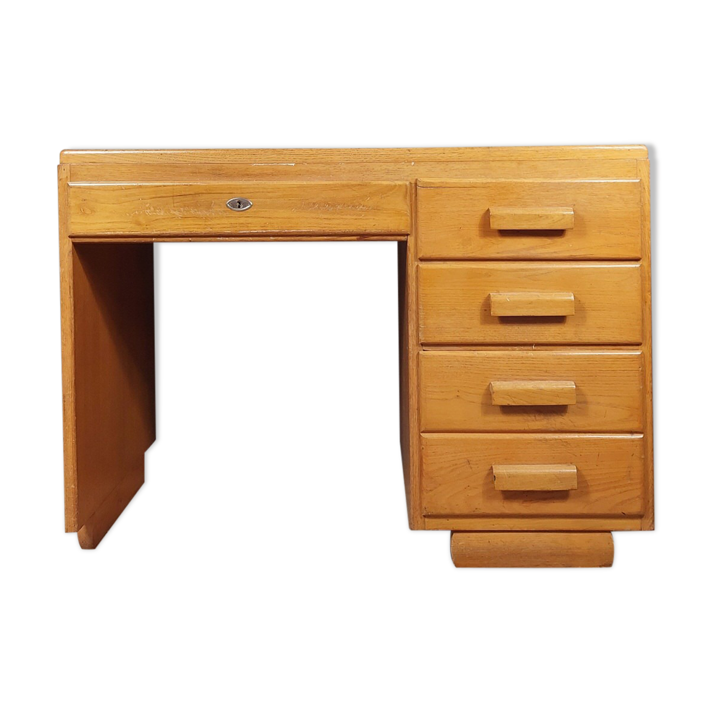 Vintage coffered desk