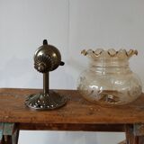 Vintage glass wall lamp