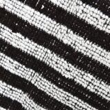7x10 Chunky Wool Striped Handmade Rug, 206x295Cm