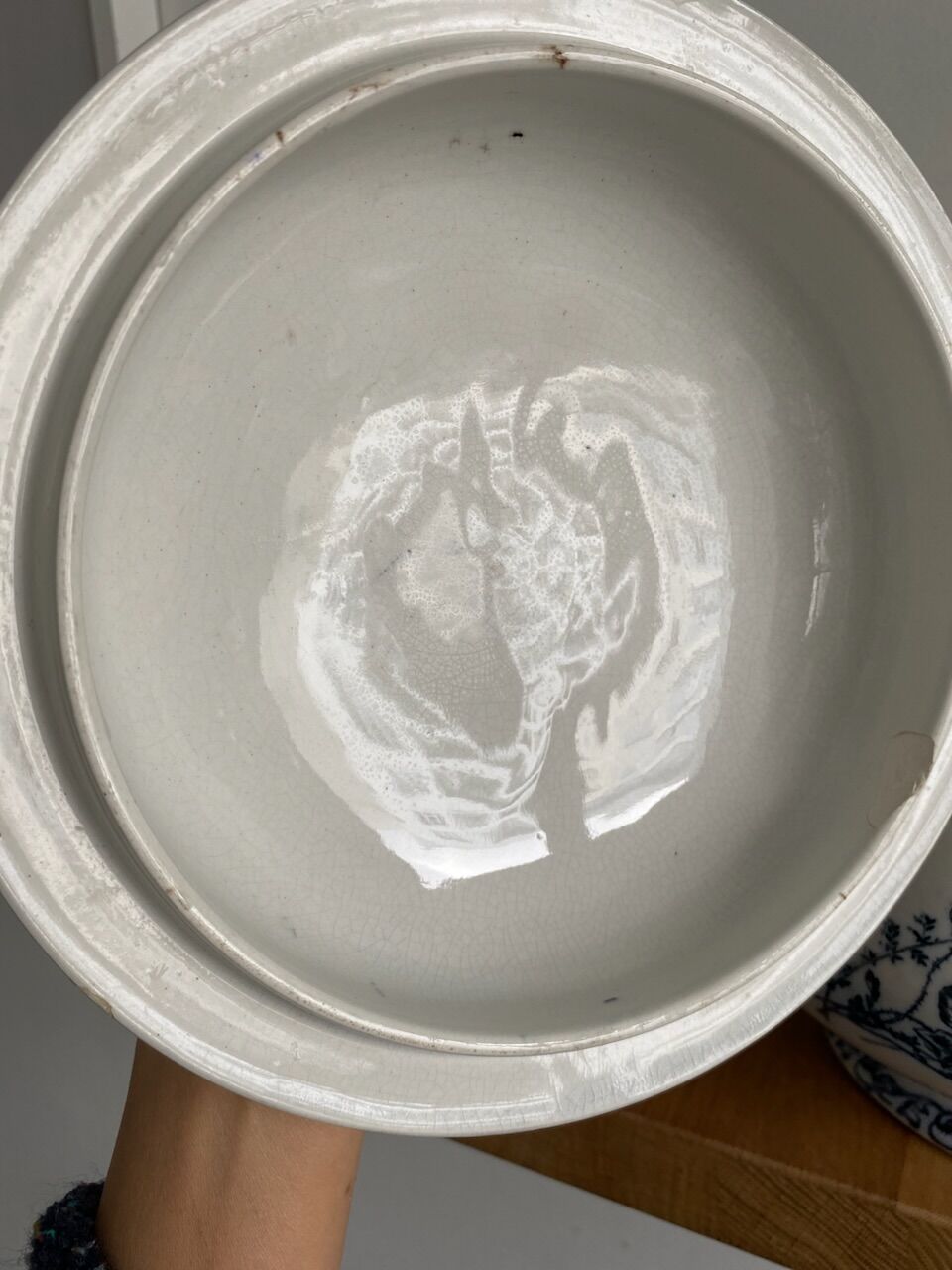 Iron earth tureen birds