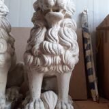 Pair of ancient lions