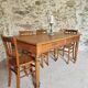 Antique Oak Table – 1930s Desk or Dining Table
