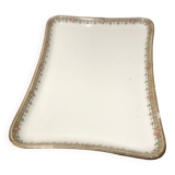 Hand-decorated Limoges porcelain empty pocket