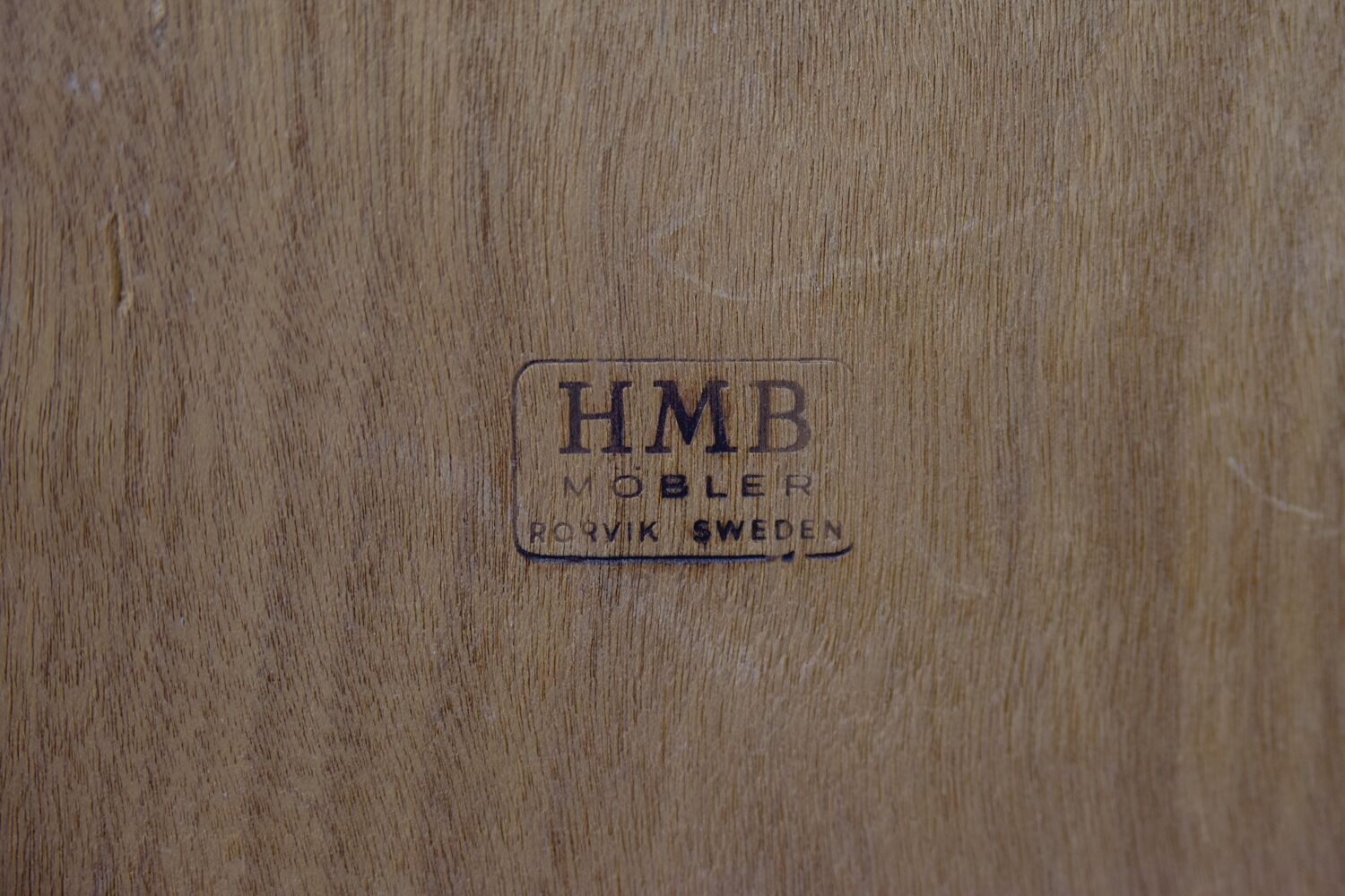 Scandinavian rosewood coffee table from Hmb Möbler rörvik, Sweden, 1960s