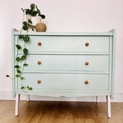 Commode vintage scandinave bois