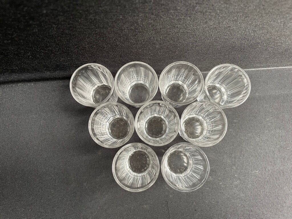 9 Baccarat service Chicago shot glasses size n° 6410
