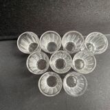 9 Baccarat service Chicago shot glasses size n° 6410