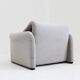 Fauteuil Maralunga vintage de Cassina par Vico Magistretti