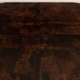 Table à manger Mod. 2007D par Willy Rizzo & Nucci Valsecchi pour Aldo Tura, 1970