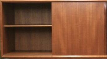 Enfilade scandinave vintage en teck des années 60, 70