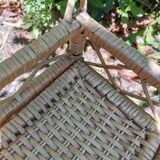 Wicker shelf